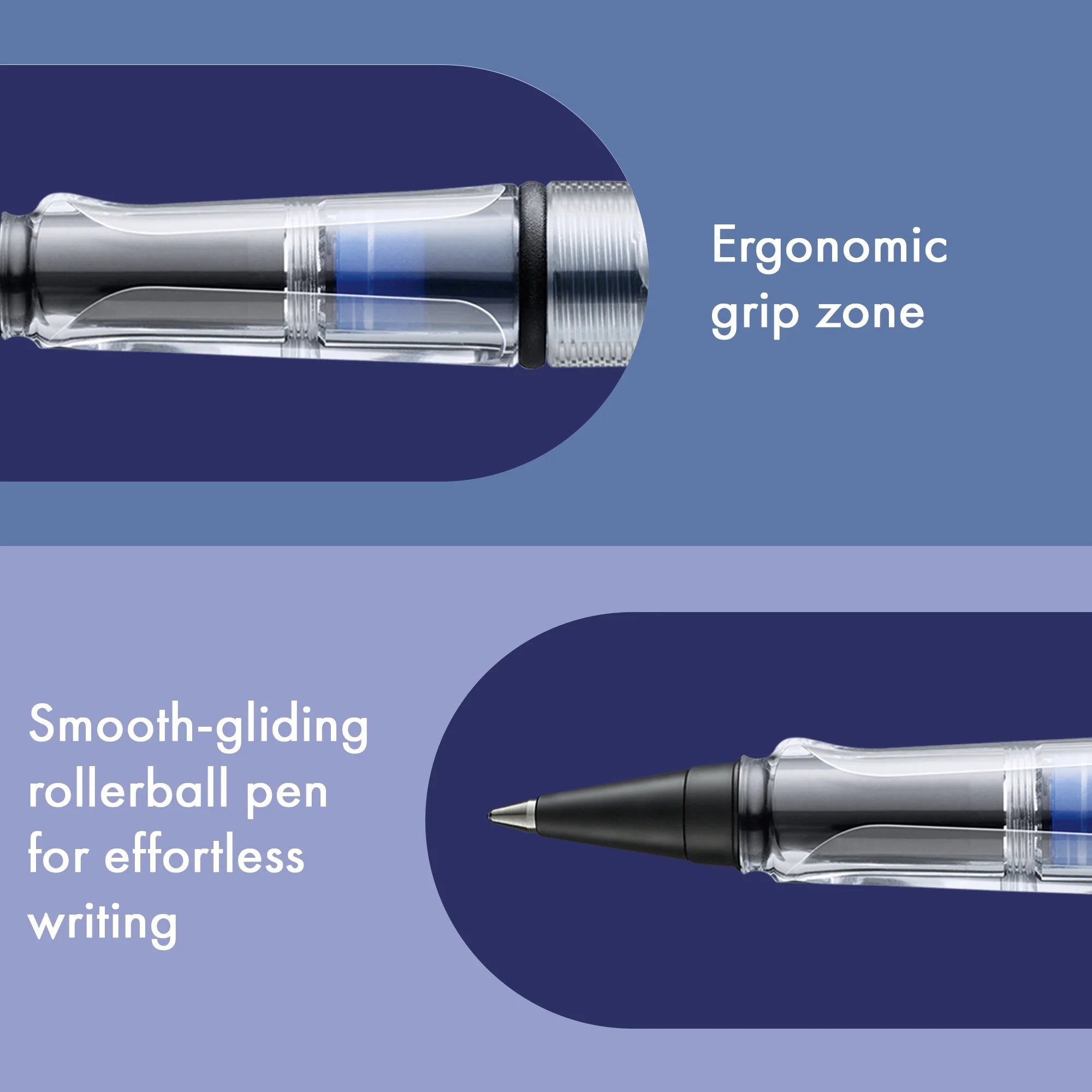 Stylo roller à cartouches LAMY safari - Vista -