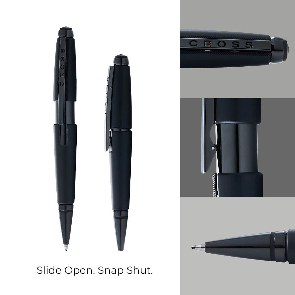 Stylo roller CROSS Edge - Matt Black BT - 073228142487