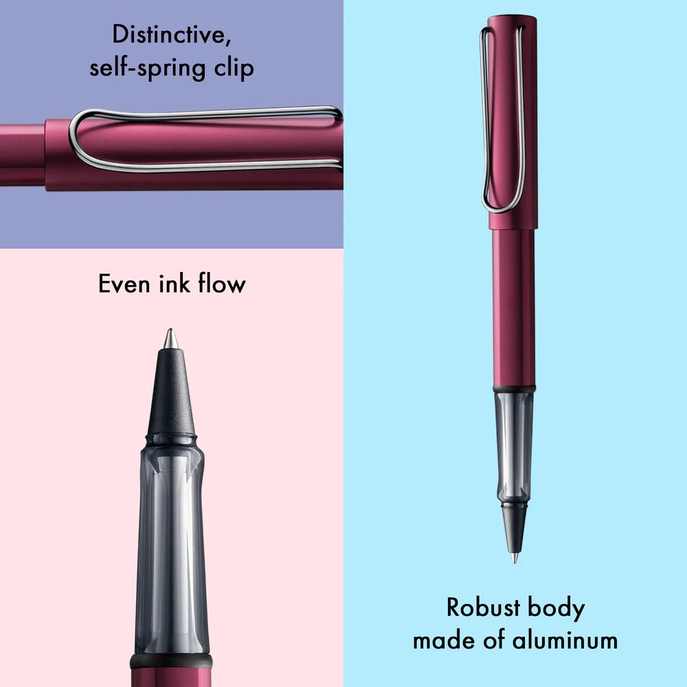 Stylo roller LAMY AL - star - Black Purple - 4014519217367