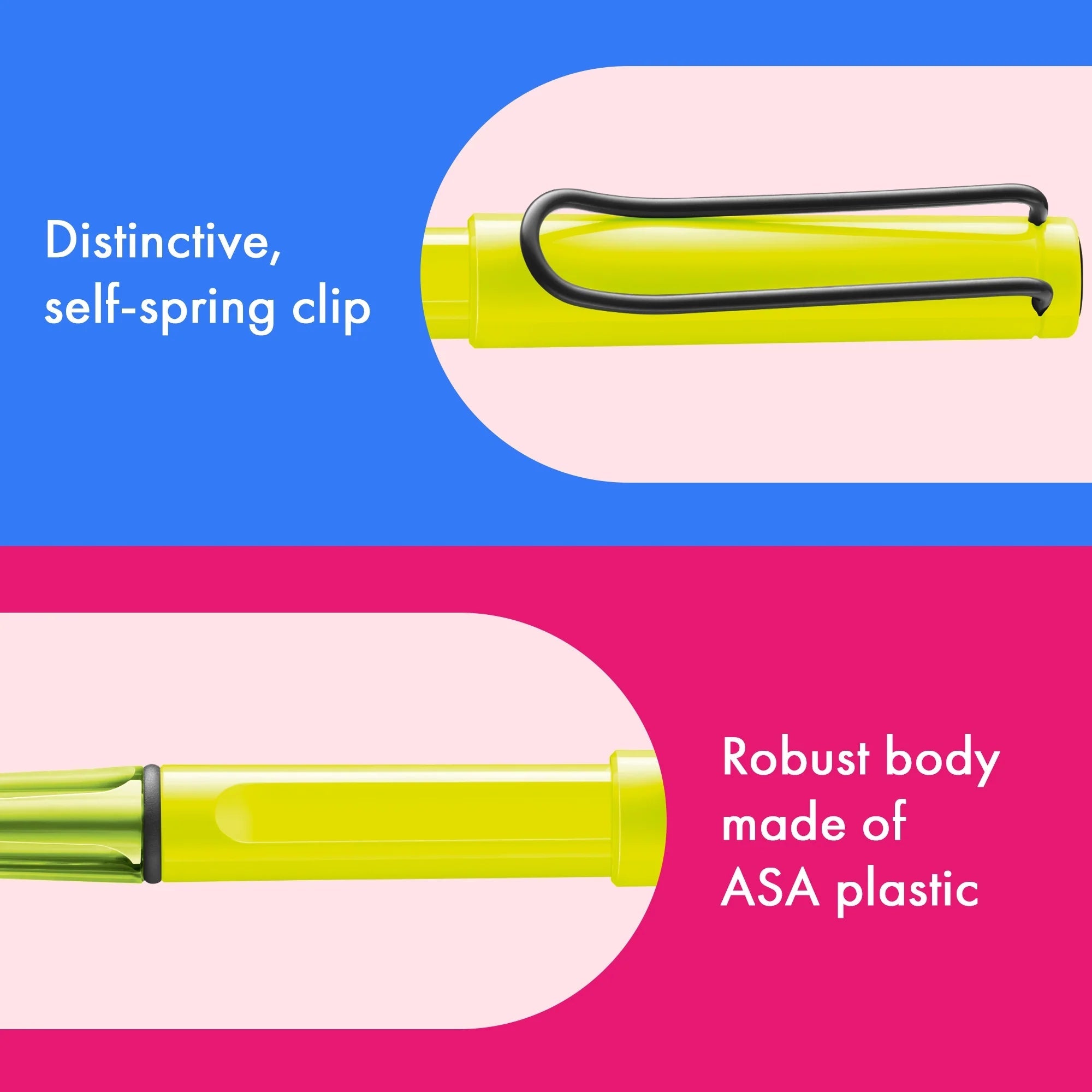 Stylo roller LAMY safari Édition Spéciale 2026 - Neon Yellow - 4014519803218