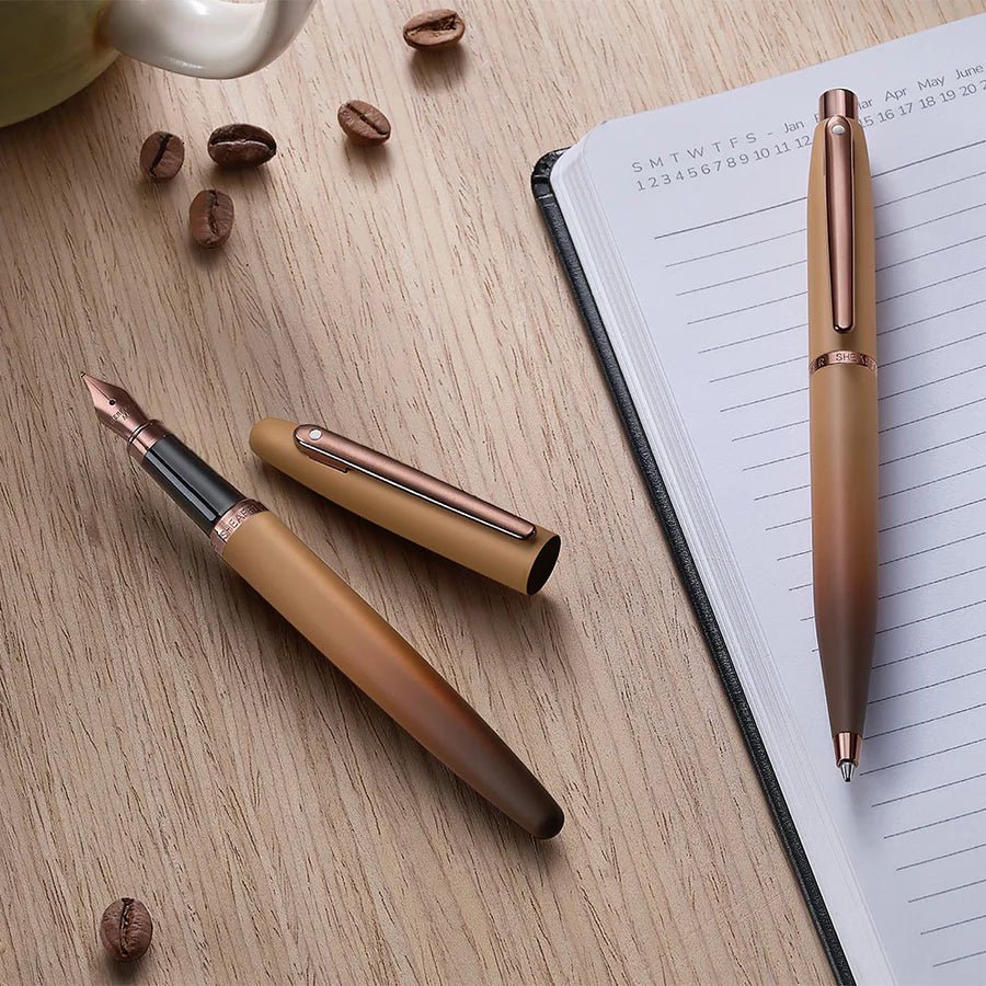 Stylo roller SHEAFFER VFM Coffee Edition - Matte Brown BT -