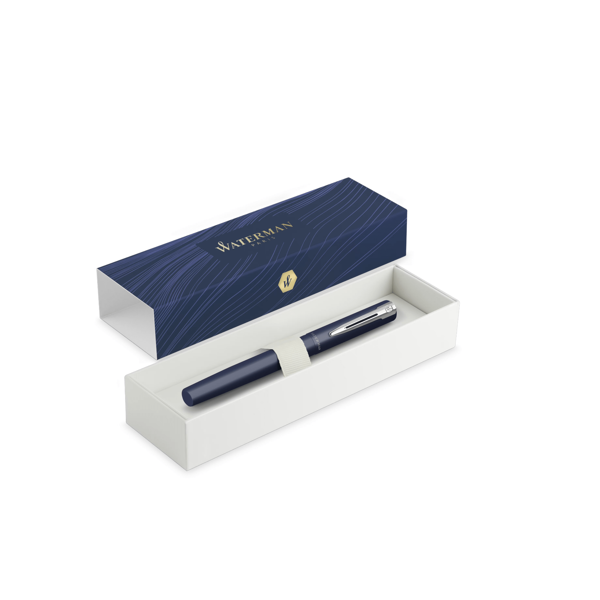 Stylo roller WATERMAN Allure de Paris - Bleu CT -