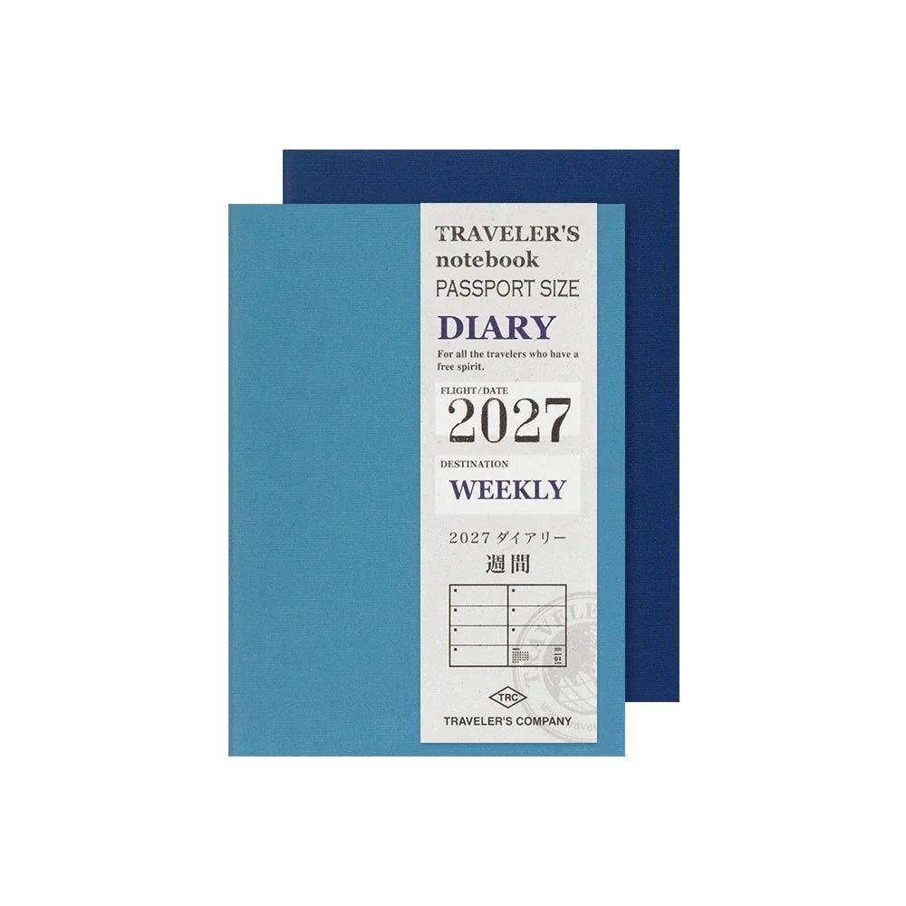 TRAVELER'S notebook - agenda semainier 2027 (passport size) -