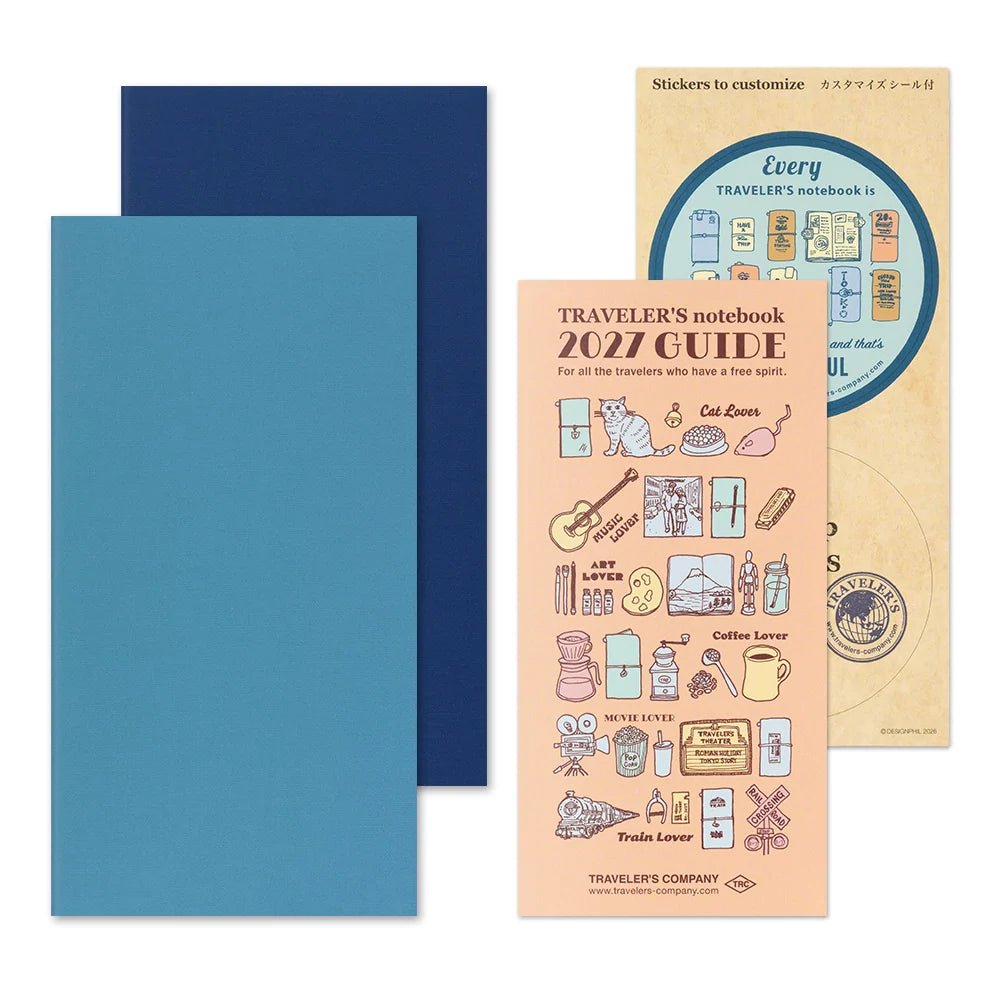 TRAVELER'S notebook - agenda semainier 2027 (regular size) -