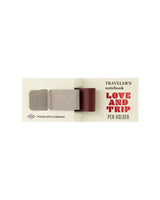 TRAVELER'S notebook LOVE AND TRIP Red - porte-stylo - rouge