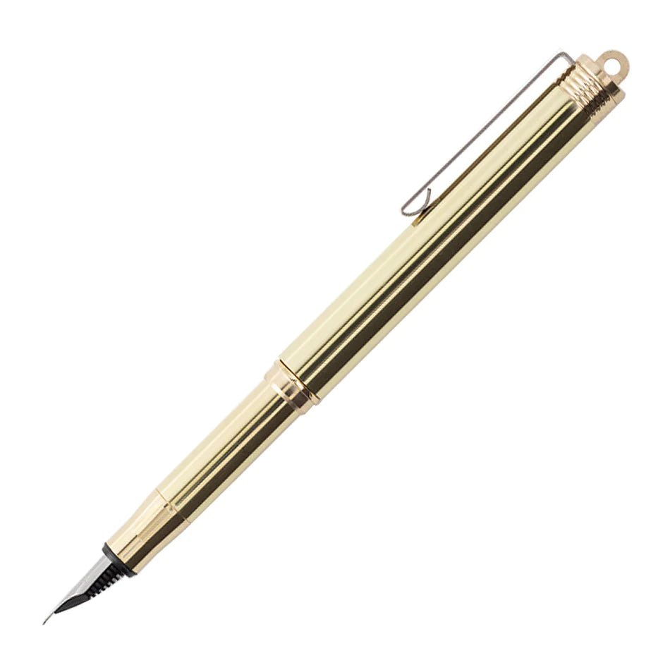 TRC BRASS - stylo plume en laiton - TN Passport size / TN Regular size - Fine - 4902805380768