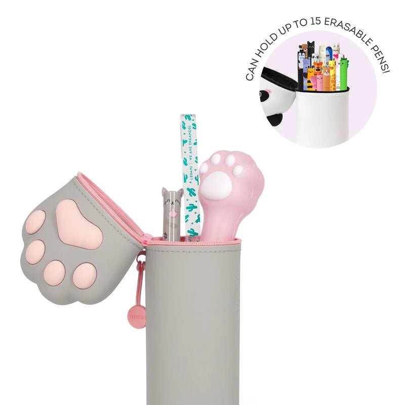 Trousse 2 - en - 1 LEGAMI Kawaii - Patte de Chat -