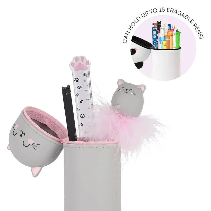 Trousse pot à crayon LEGAMI Kawaii - Chat -