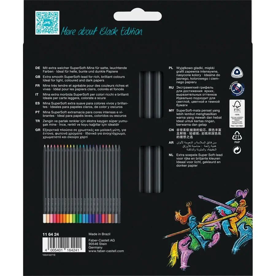 BLACK EDITION - Étui 24 Couleurs - 4005401164241