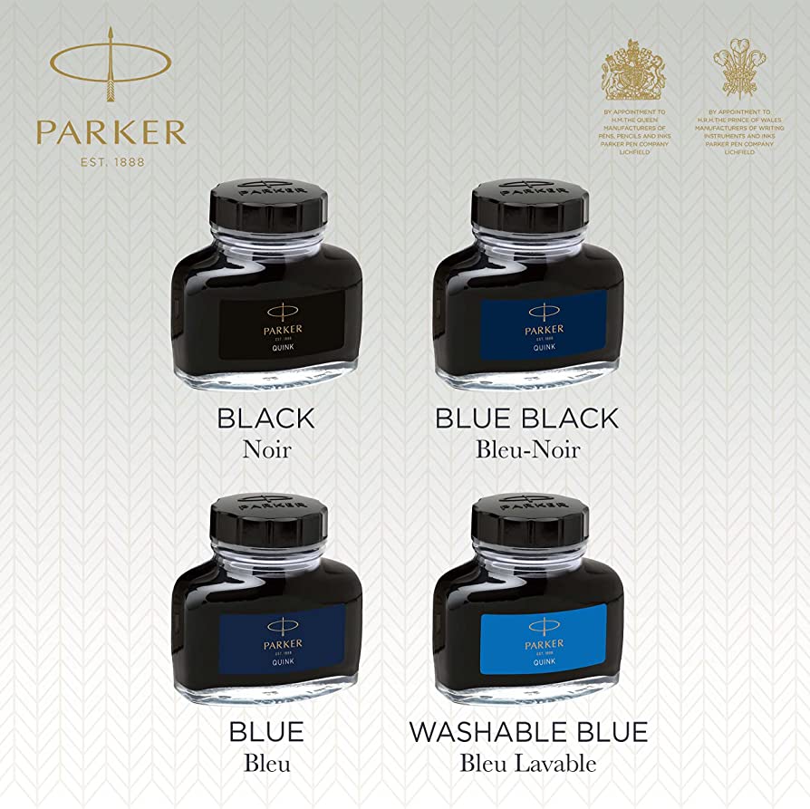 Flacon d'encre PARKER - 50 ml - Bleu - 3501179503769