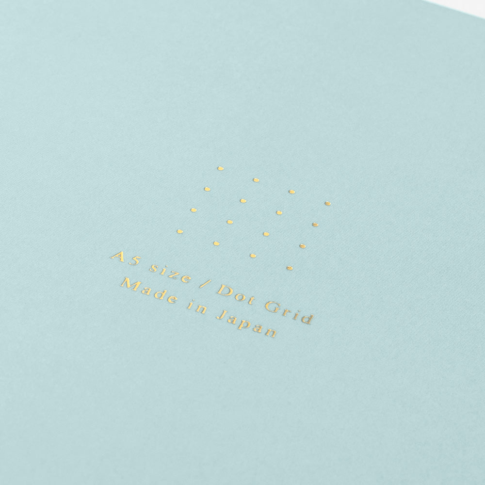 Midori Note Dot - A5 - Pointillé - Bleu Ciel - 4902805152754