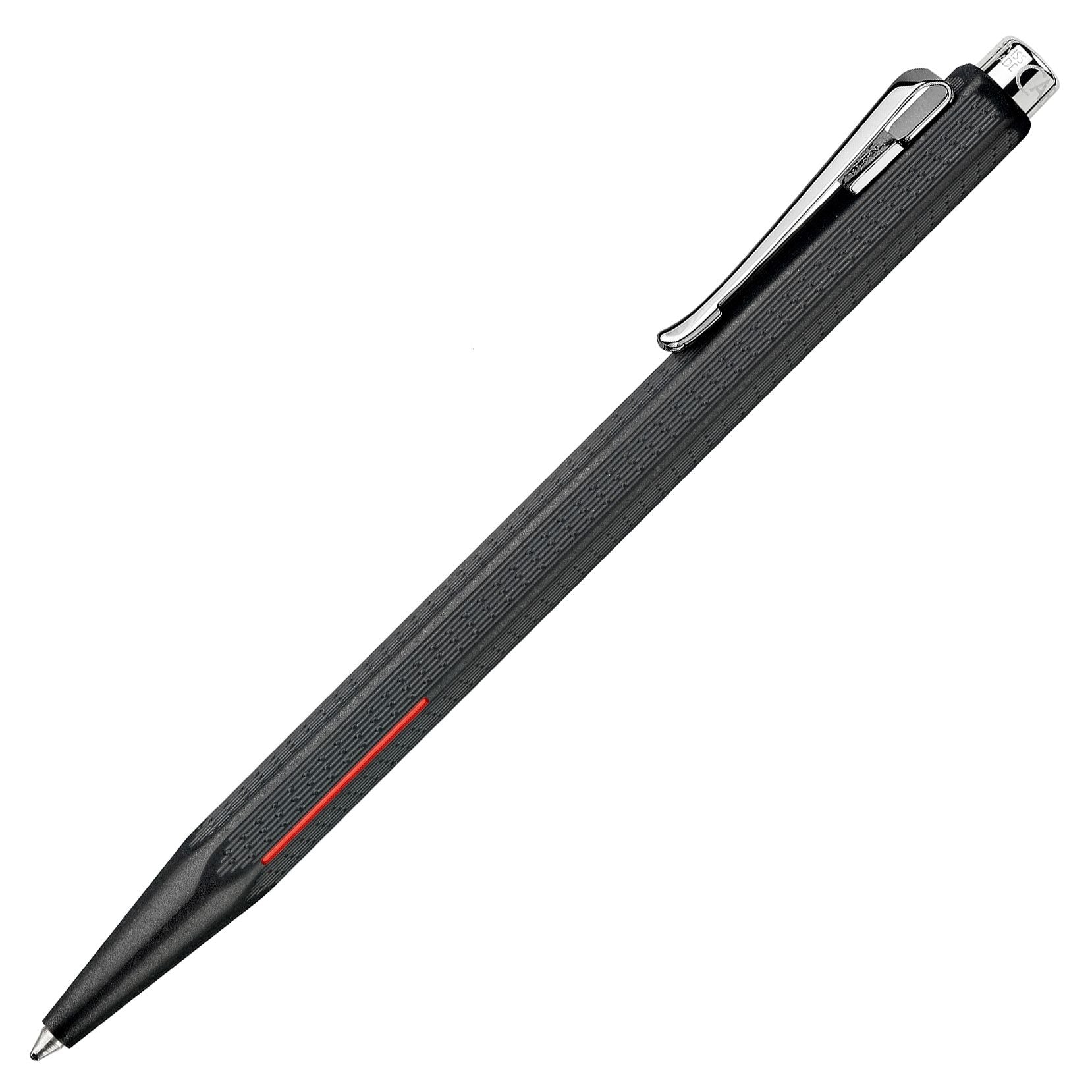 Stylo bille CARAN D'ACHE Ecridor Racing - Medium (M) - Chromé Noir Mat - -