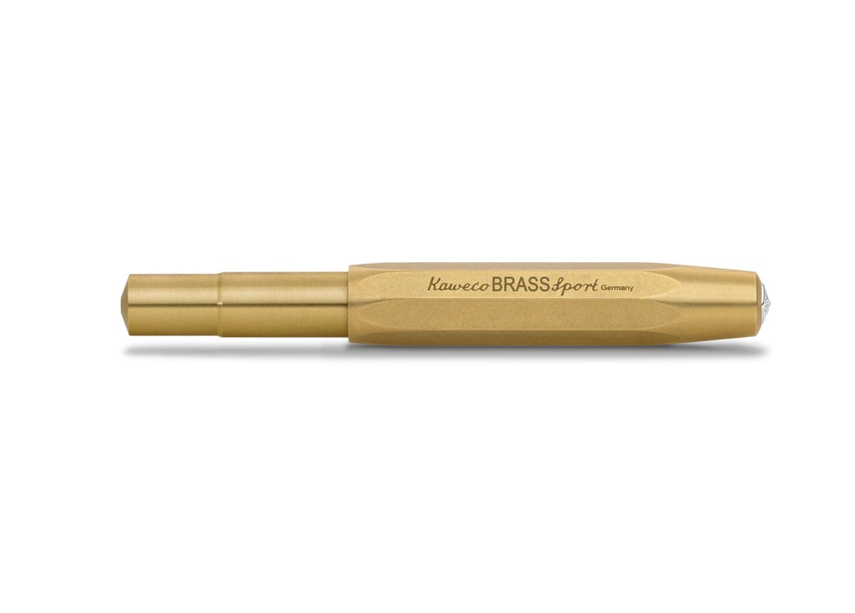 Stylo plume KAWECO Brass Sport - Extra-fine (EF) - Laiton - 4250278610814