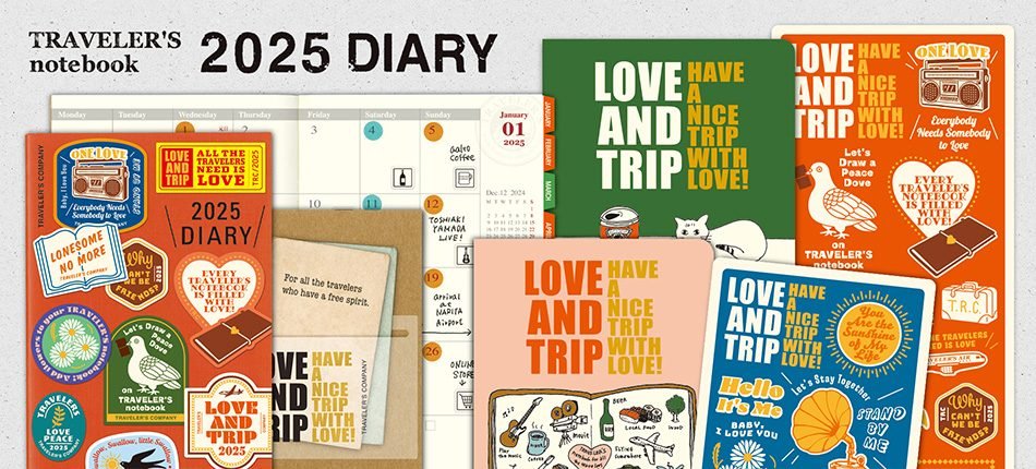 Collection TRAVELER'S notebook 2025 - Papeterie Montparnasse