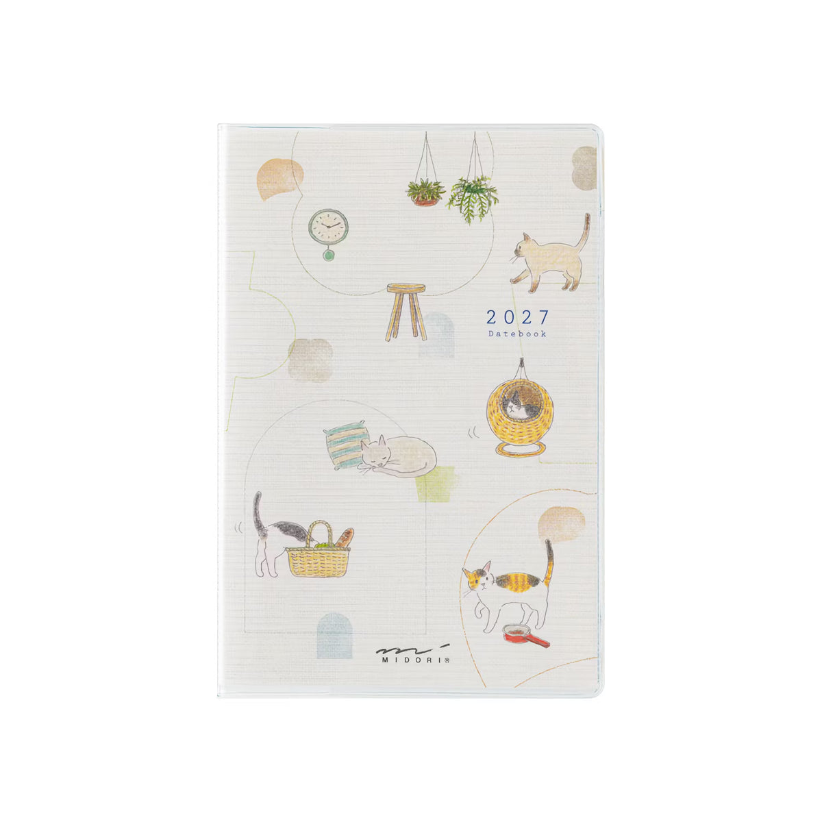Agenda 2027 MIDORI Pocket Diary - Mini - Chat