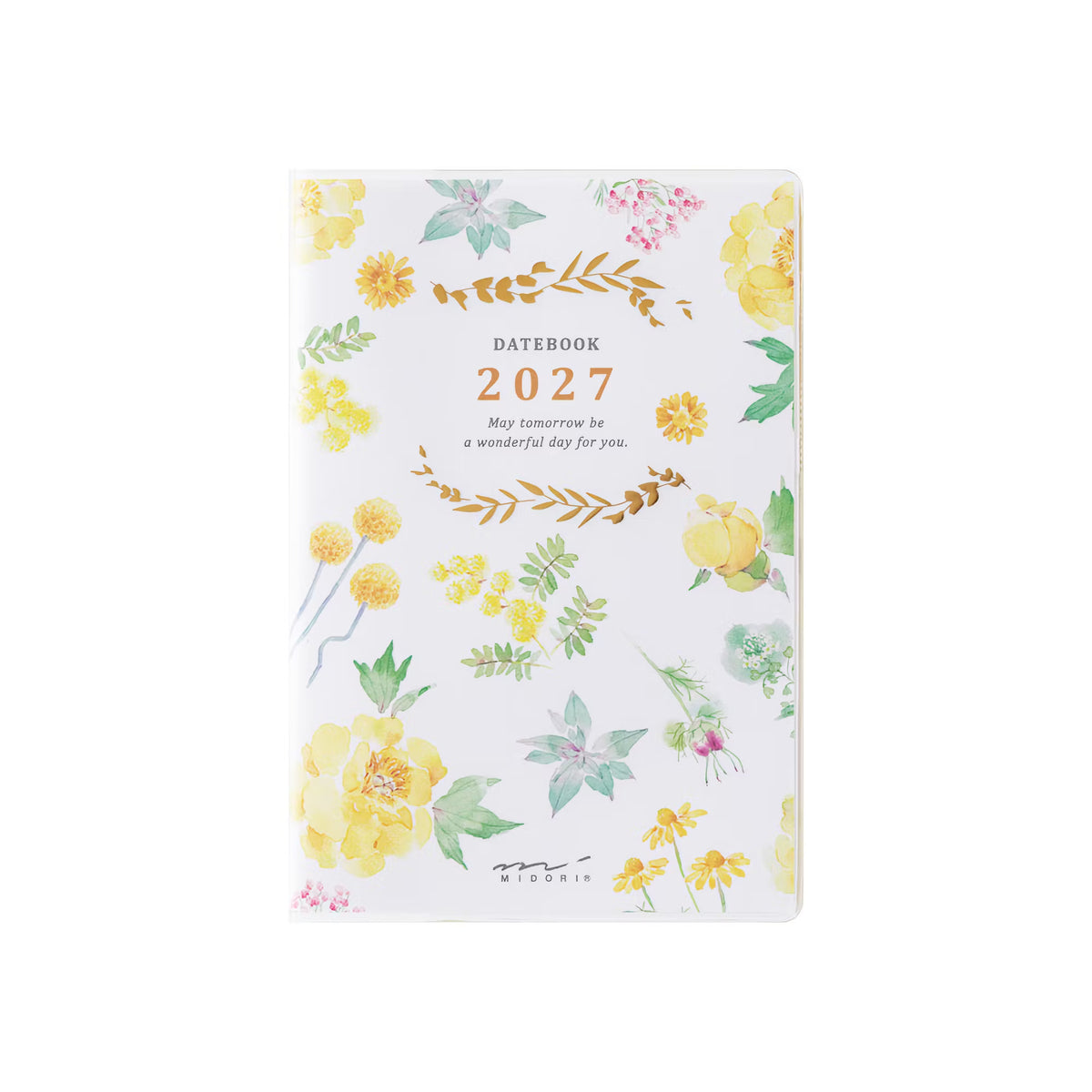 Agenda 2027 MIDORI Pocket Diary - Mini - Fleur
