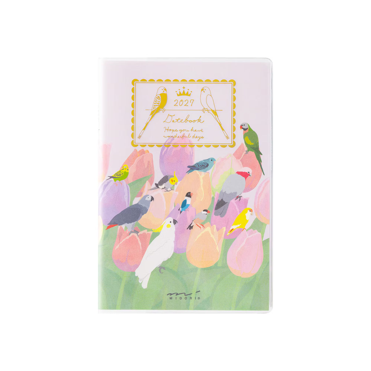 Agenda 2027 MIDORI Pocket Diary - Mini - Oiseau