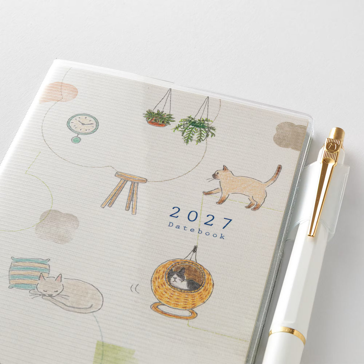 Agenda 2027 MIDORI Pocket Diary - Slim - Chat