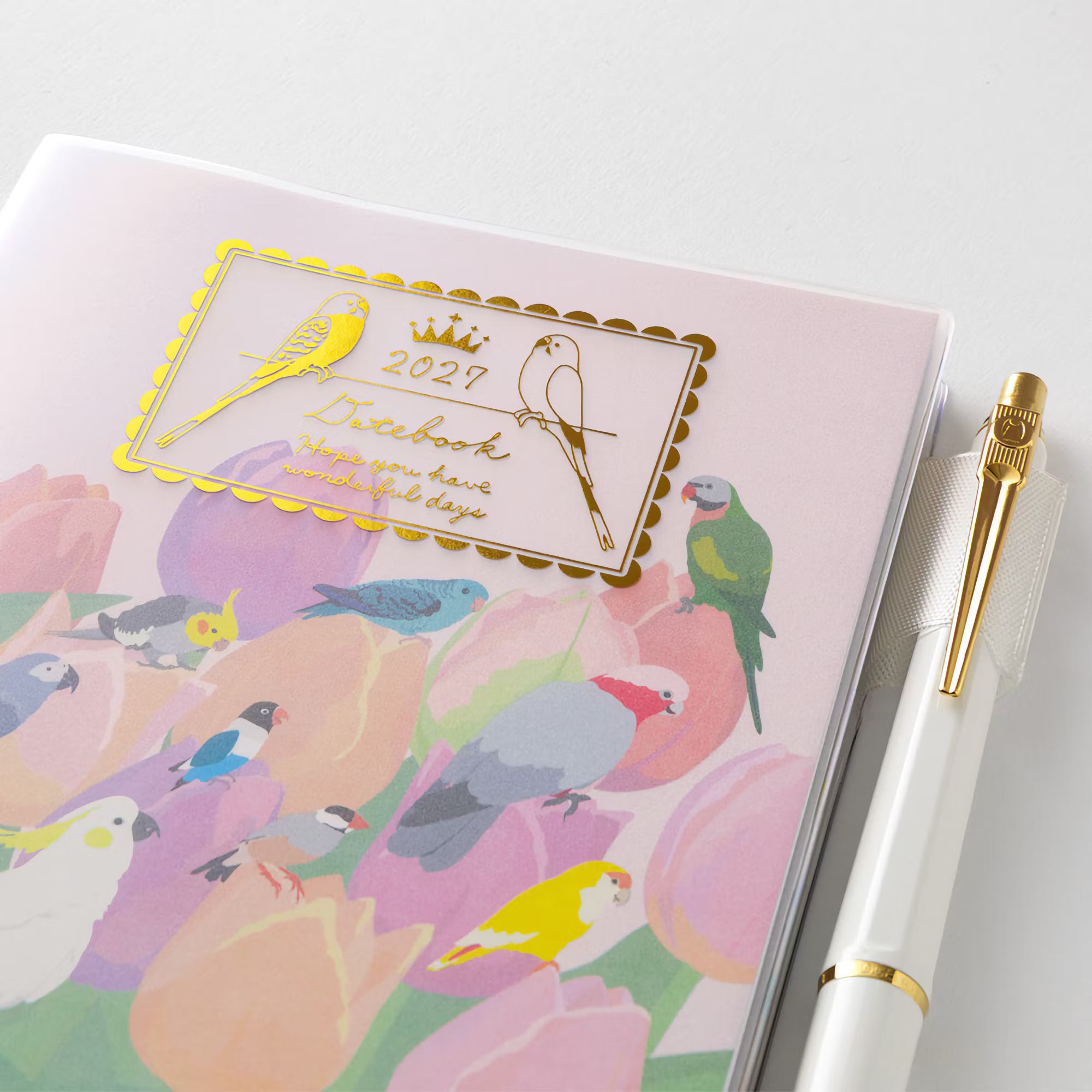 Agenda 2027 MIDORI Pocket Diary - A6 - Oiseau
