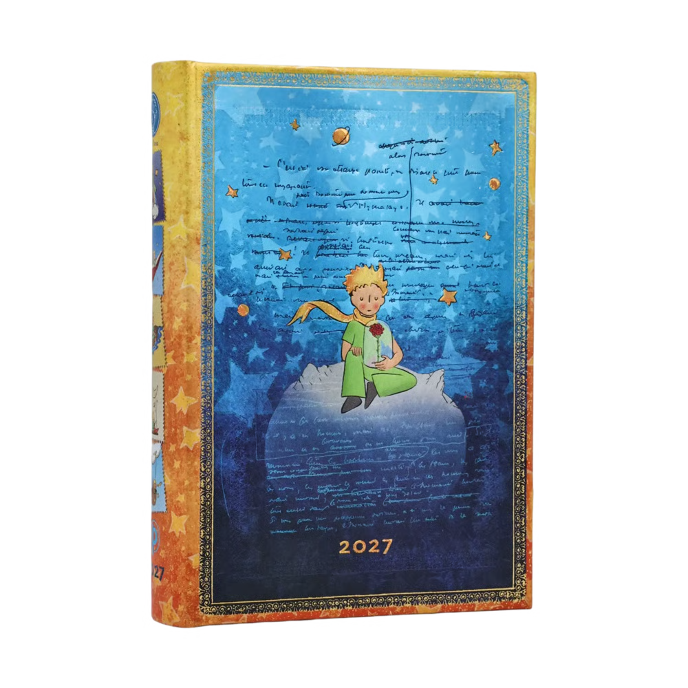 Agenda 2027 PAPERBLANKS Saint-Exupéry, Le Petit Prince - 1 jour par page - Mini - Hardcover - 432p