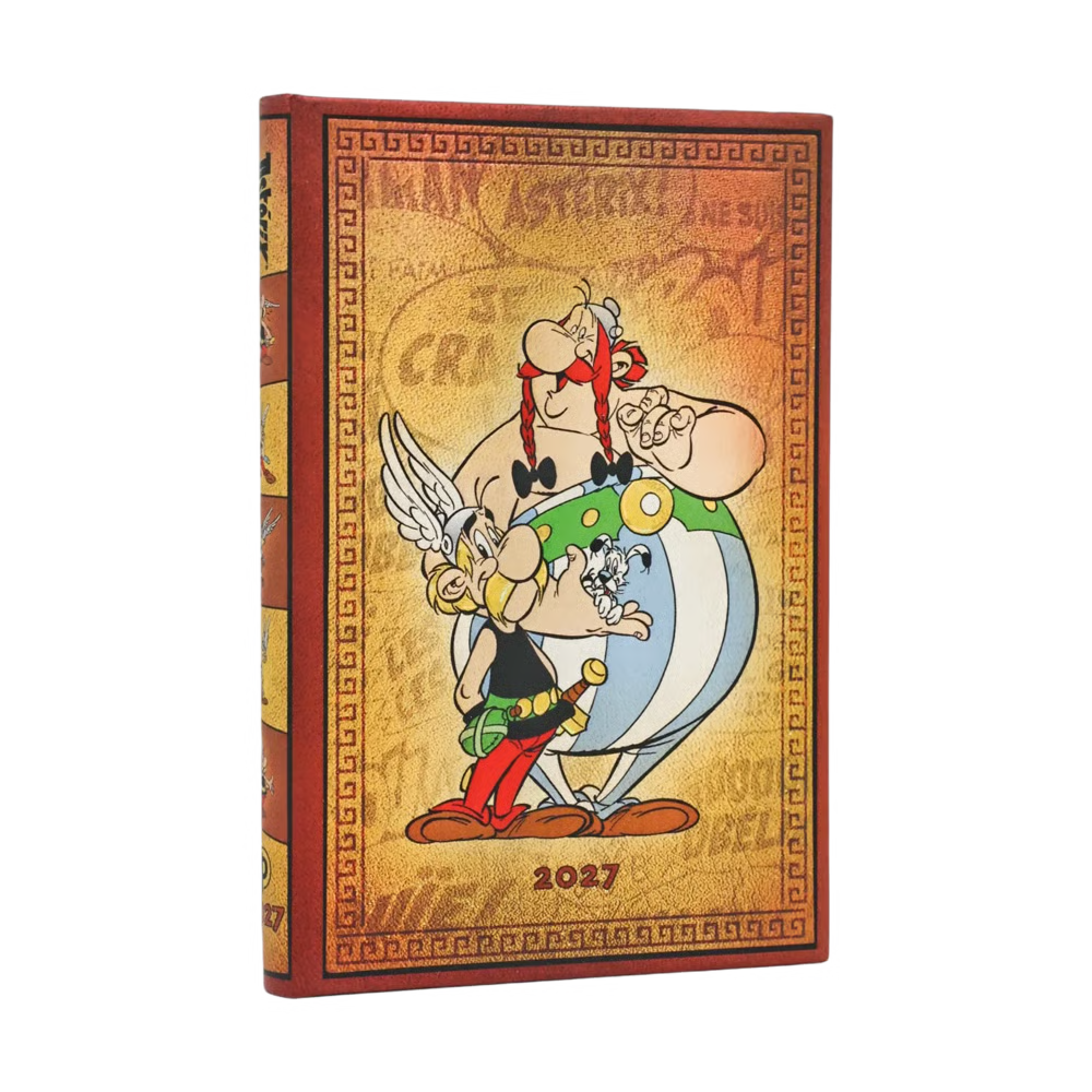 Agenda 2027 PAPERBLANKS Astérix et Obélix - 1 semaine sur 2 pages - Mini - Hardcover - Horizontal - 176p
