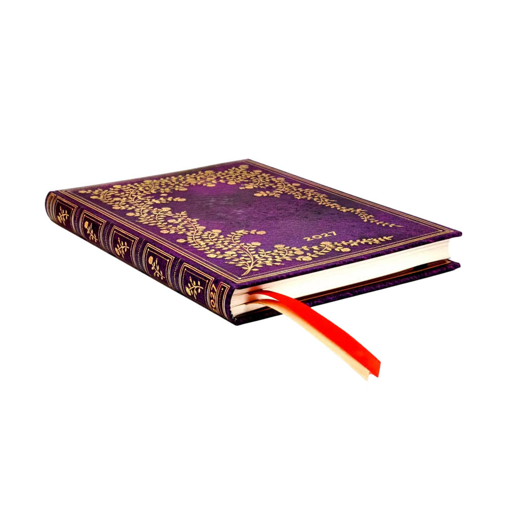 Agenda 2027 PAPERBLANKS Rose de New York - 1 semaine sur 2 pages - Midi - Hardcover - Vertical - 176p