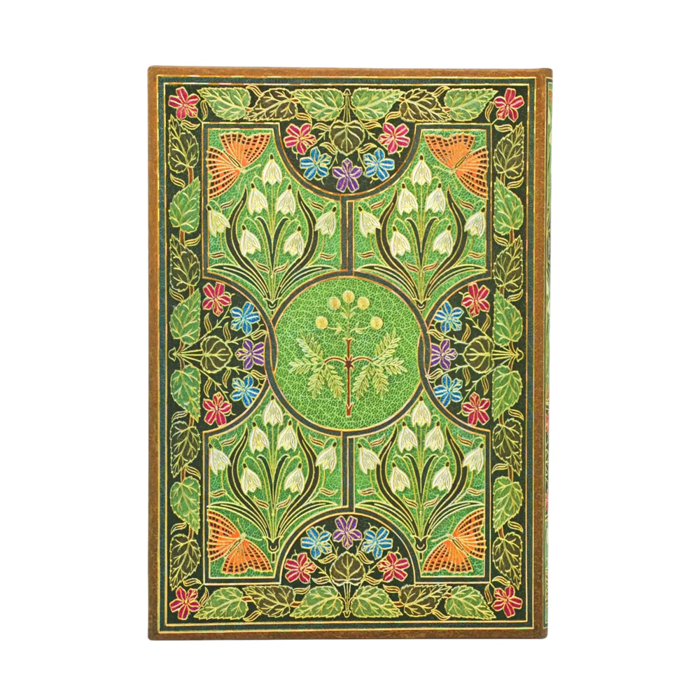 Agenda 2027 PAPERBLANKS Poésie en Fleurs - 1 semaine sur 2 pages - Midi - Hardcover - Horizontal - 176p