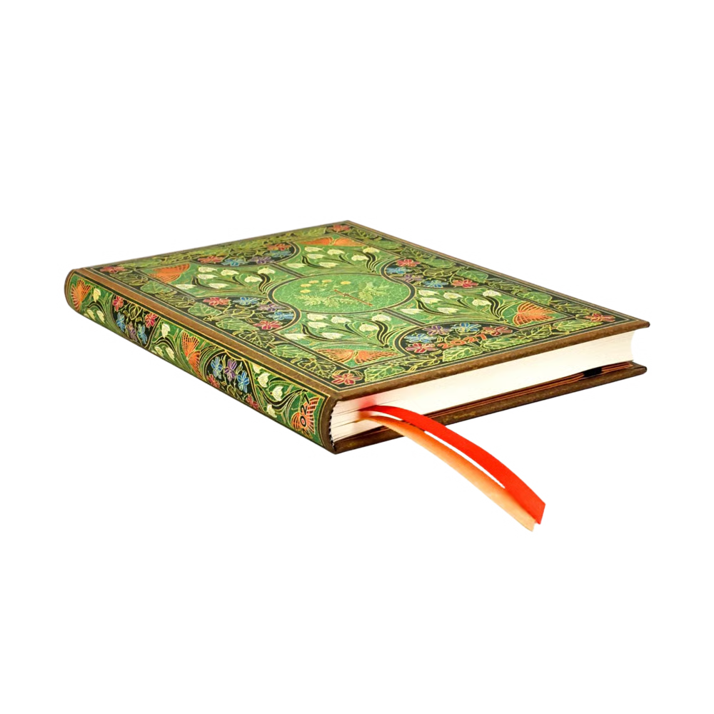 Agenda 2027 PAPERBLANKS Poésie en Fleurs - 1 semaine sur 2 pages - Midi - Hardcover - Horizontal - 176p