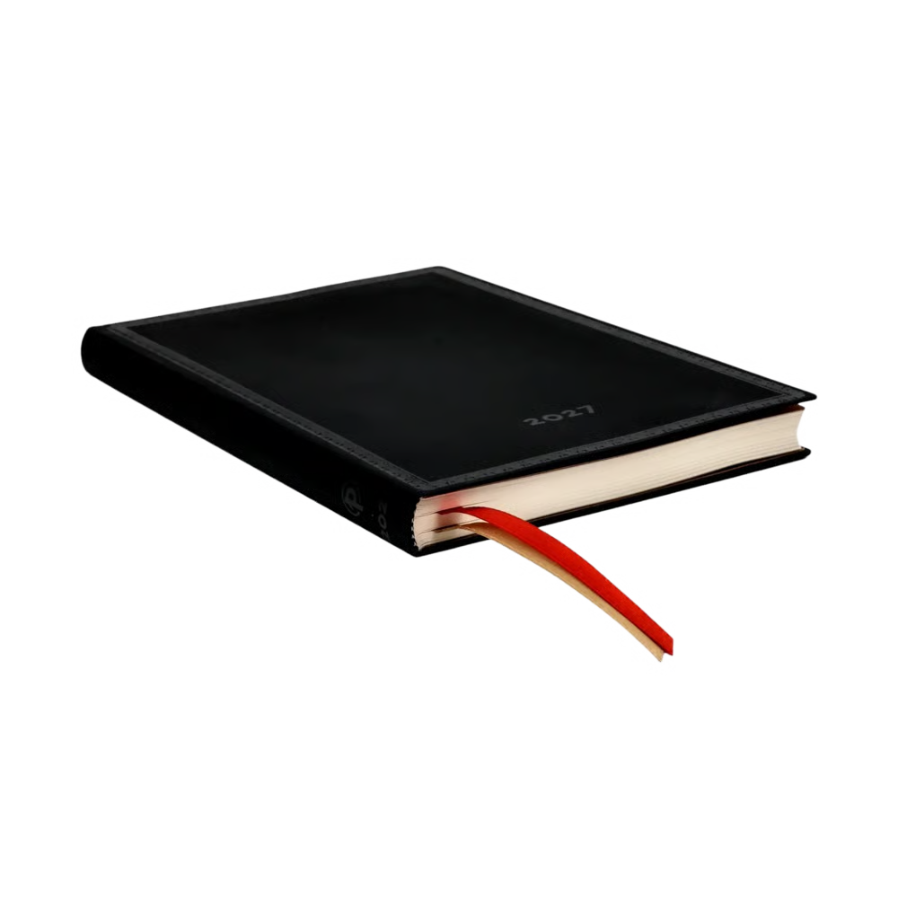 Agenda 2027 PAPERBLANKS Black Edition Bold - 1 semaine sur 2 pages - Midi - Softcover - Vertical - 176p