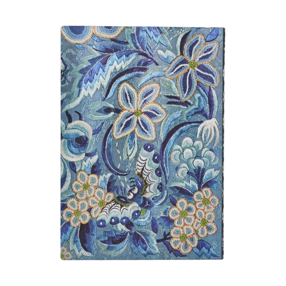 Agenda 2027 PAPERBLANKS Saule Bleu - 1 semaine sur 2 pages - Midi - Softcover - Horizontal - 176p