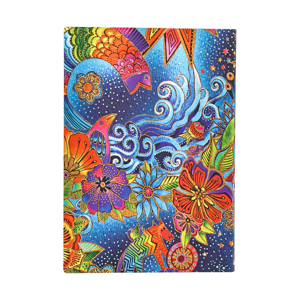 Agenda 2027 PAPERBLANKS Magie Céleste - 1 semaine sur 2 pages - Midi - Softcover - Horizontal - 176p
