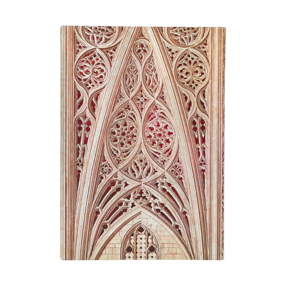Agenda 2027 PAPERBLANKS Voûte de la Cathédrale de Milan (Bordeaux) - 1 semaine sur 2 pages - Midi - Softcover - Horizontal - 176p