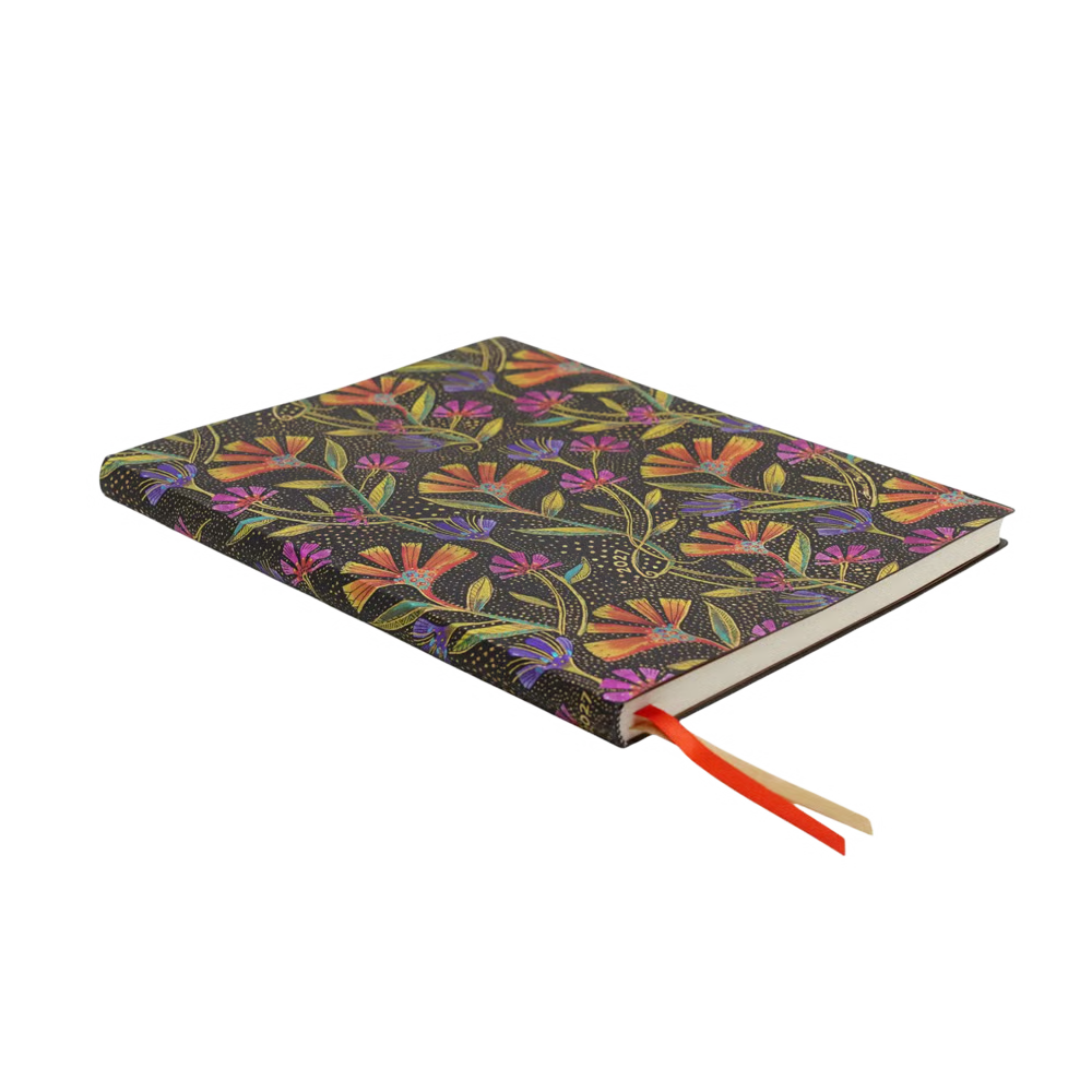 Agenda 2027 PAPERBLANKS Fleurs Sauvages - 1 semaine sur 2 pages - Ultra - Softcover - Vertical - 176p