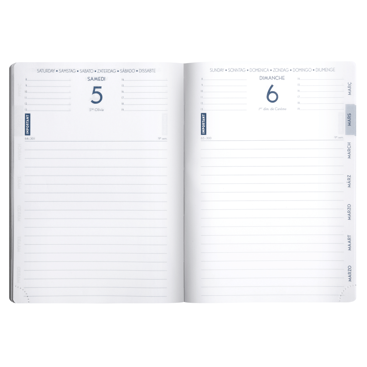Agenda 2025 - 2026 EXACOMPTA Forum Office - 15 x 21 cm - 1 jour par page - Orientation horizontale - Soft Harmony vert - 3660942087117