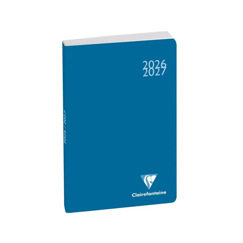 Agenda 2026 - 2027 CLAIREFONTAINE Work & After - 10 x 15 cm - 1 jour par page - Orientation horizontale - Classic bleu - 3660942056076