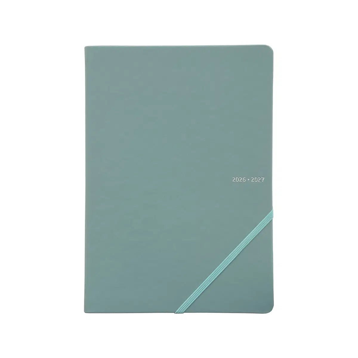 Agenda 2026 - 2027 ÉPOPÉE Claire - A5 - 1 semaine sur 2 pages - Orientation verticale - Vert d'eau - 3760281972522