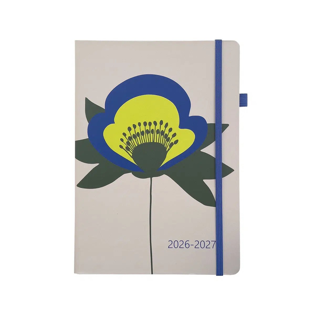 Agenda 2026 - 2027 ÉPOPÉE Victoire - A5 - 1 semaine sur 2 pages - Orientation verticale - La Fleur - 3760281972515