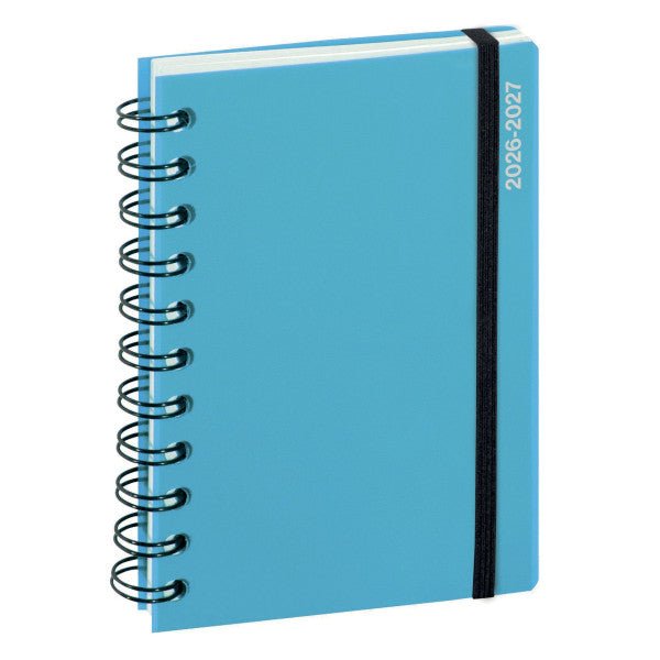 Agenda 2026 - 2027 EXACOMPTA Forum - 12 x 17 cm - 1 jour par page - Orientation horizontale - Iderama bleu - 3660942065207