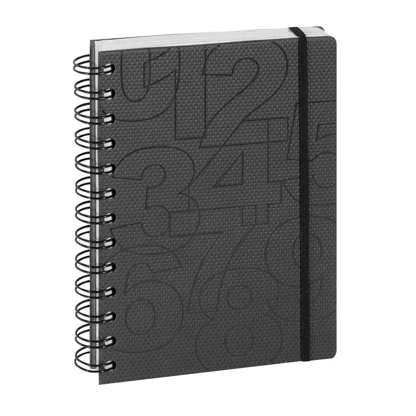 Agenda 2026 - 2027 EXACOMPTA Forum - 12 x 17 cm - 1 jour par page - Orientation horizontale - Preston noir - 3660942009546