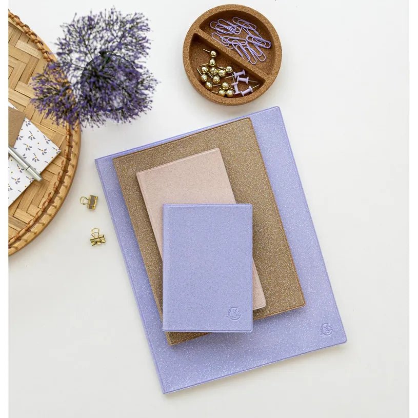 Agenda 2026 - 2027 EXACOMPTA SAS 17 - 9 x 17,5 cm - 1 semaine + notes - Orientation horizontale - Eden violet - 3660942057592