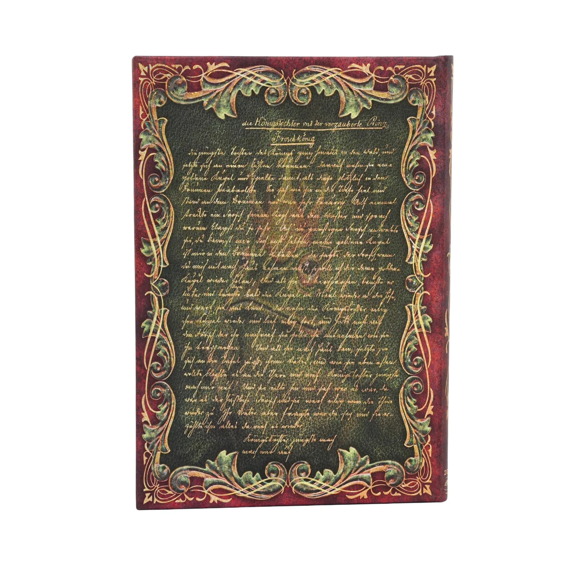 Agenda 2026 - 2027 PAPERBLANKS Les Frères Grimm, Le Roi Grenouille - 1 semaine sur 2 pages - Midi - Hardcover - Horizontal - 176p - 9780349720289