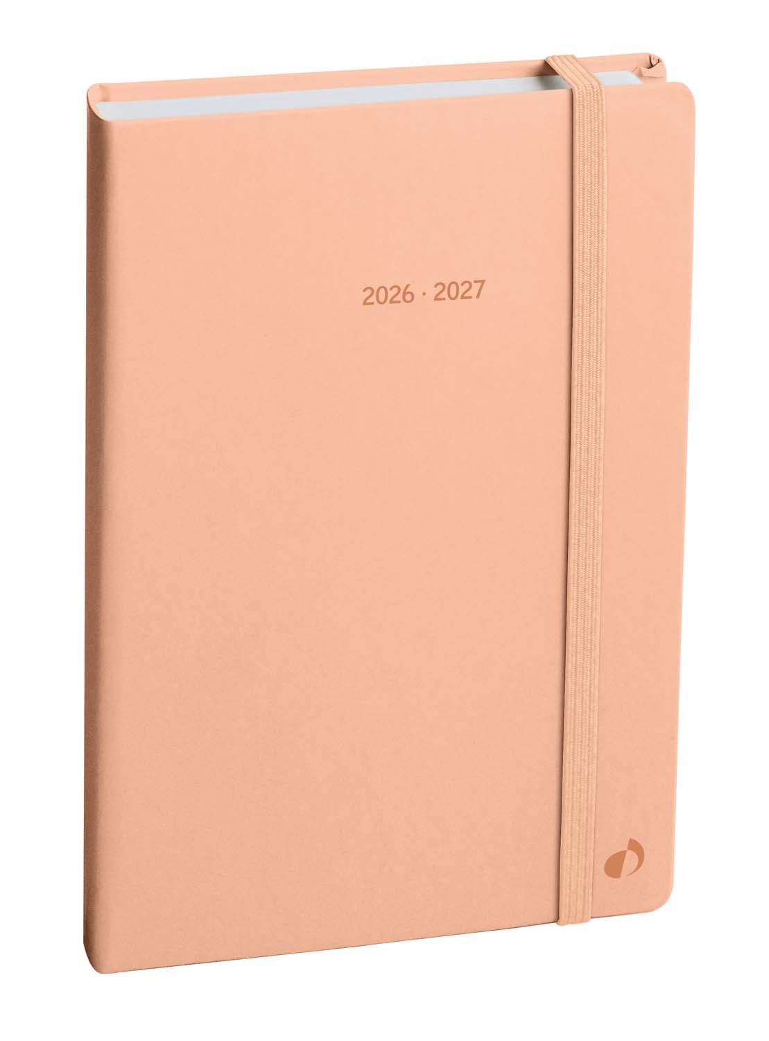 Agenda 2026 - 2027 QUO VADIS Ministre Septembre Color - 16 x 24 cm - 1 semaine sur 2 pages - Orientation verticale - Pastel pêche - 3371010543915