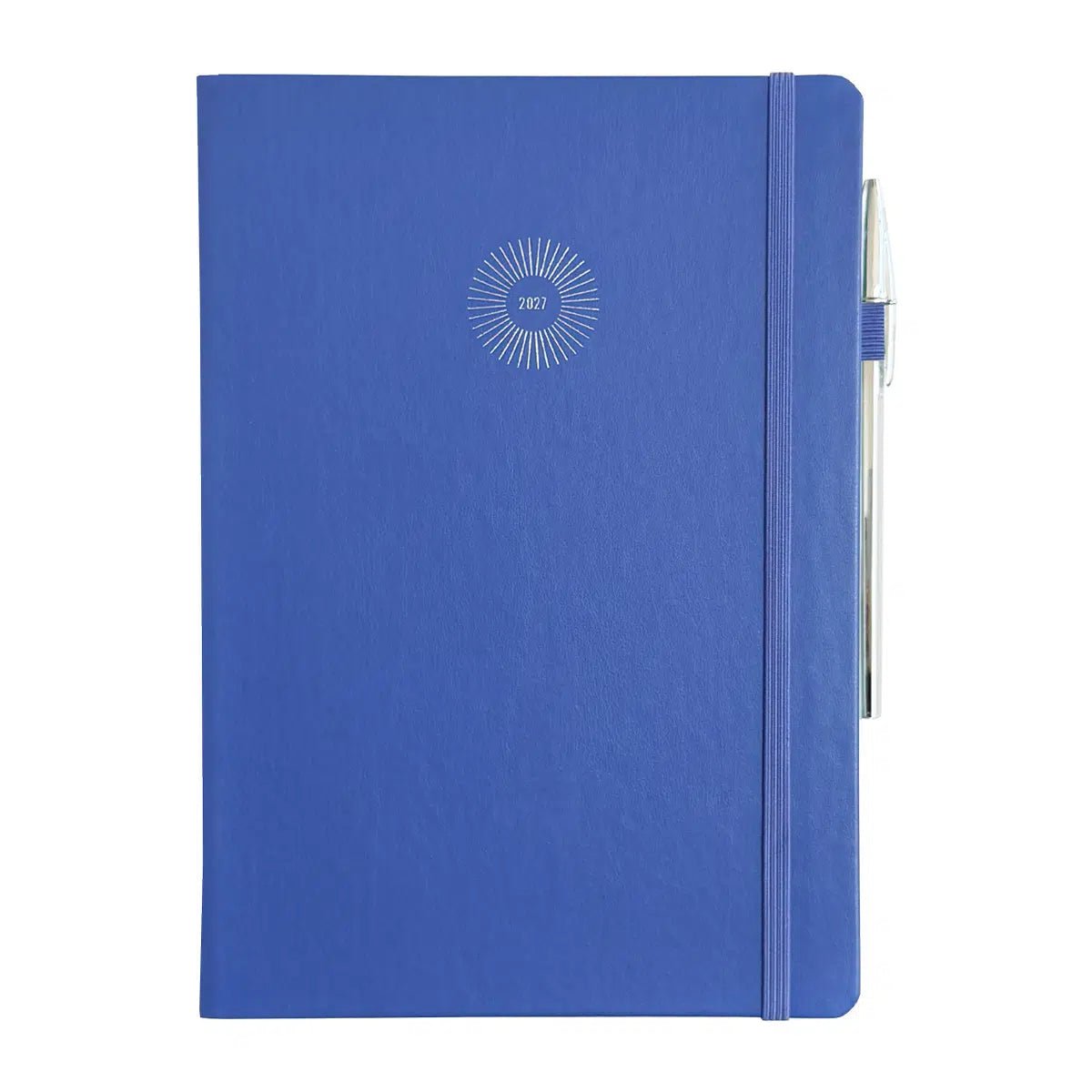 Agenda 2027 ÉPOPÉE Clémence - B5 - 1 semaine sur 2 pages - Orientation verticale - Bleu lavande - 3760281973048