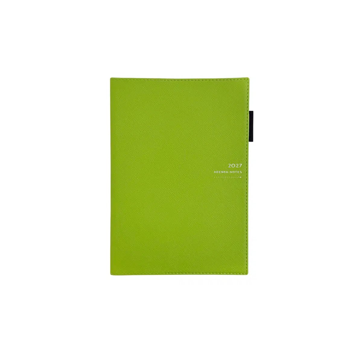 Agenda 2027 ÉPOPÉE Patience - A6 - 1 semaine sur 2 pages - Orientation verticale - Vert - 3760281971037