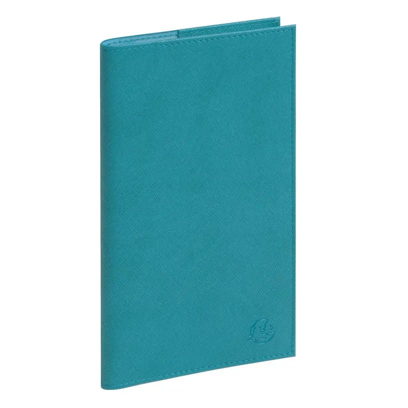 Agenda 2027 EXACOMPTA Eurotime 16 - 8,5 x 16 cm - 1 semaine sur 2 pages - Orientation horizontale - Lily bleu - 3660942090940