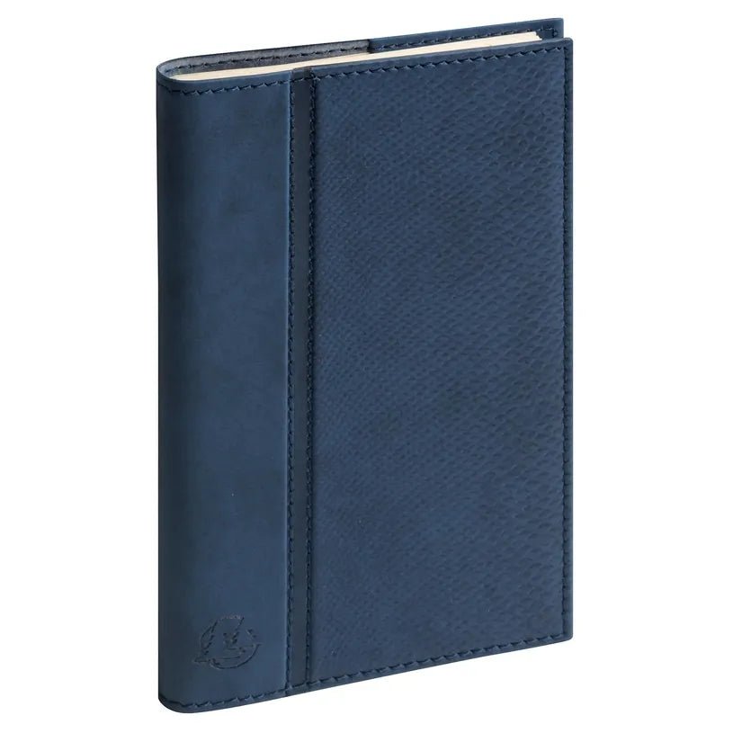 Agenda 2027 EXACOMPTA Eurotime 16S - 9 x 16 cm - 1 semaine sur 2 pages - Orientation horizontale - Duo Kaa bleu - 3660942049726