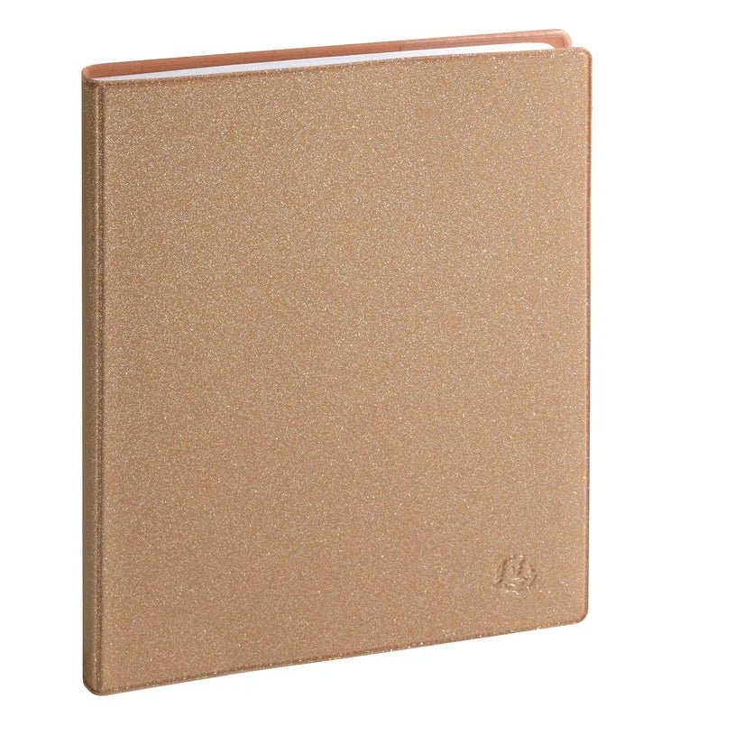 Agenda 2027 EXACOMPTA Horizons 22 - 18,5 x 22,5 cm - 1 semaine sur 2 pages - Orientation verticale - Eden or - 3660942091404