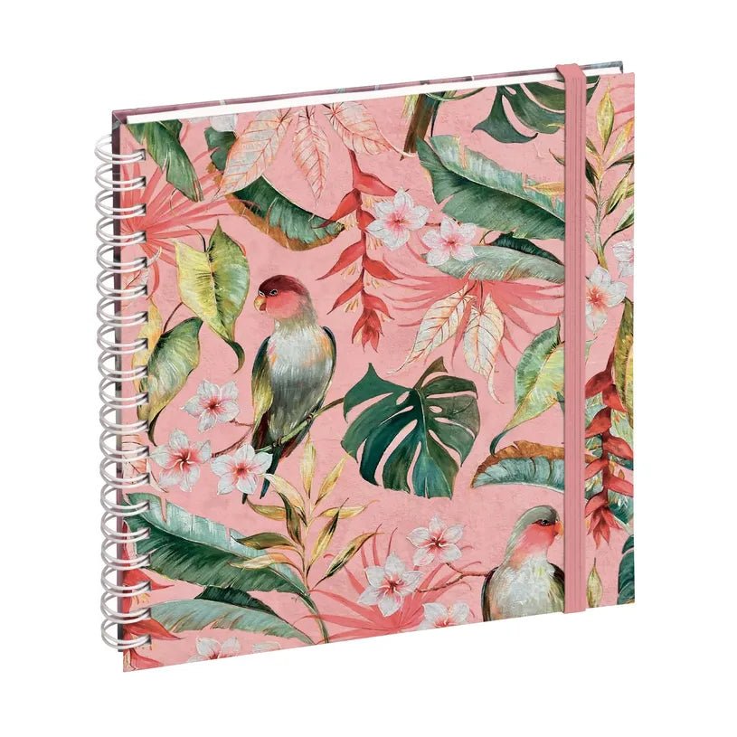 Agenda 2027 EXACOMPTA Lady 18S - 15 x 17 cm - 1 semaine + notes - Orientation horizontale - Sophie Adde oiseaux - 3660942091770