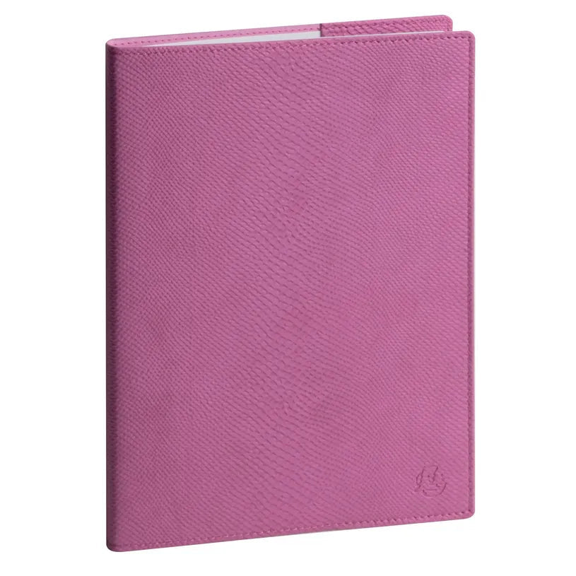 Agenda 2027 EXACOMPTA Lady 20 - 15 x 21 cm - 1 semaine + notes - Orientation horizontale - Alysse fuchsia - 3660942091251