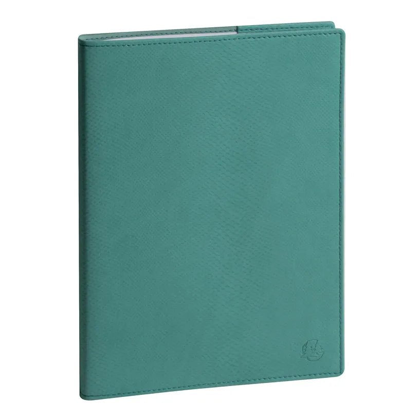 Agenda 2027 EXACOMPTA Lady 20 - 15 x 21 cm - 1 semaine + notes - Orientation horizontale - Alysse vert lagon - 3660942091251